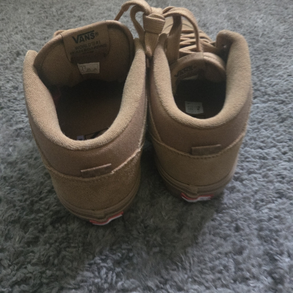 Vans Skate Half Cab Men Size 8 Brown Suede Shoes Popcush New 032026 - Picture 8 of 10